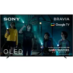 SONY BRAVIA XR-55A80L OLED TV - 55 Zoll UHD 4K SMART TV - Fernseher mit außergewöhnlicher Bildqualität dank XR OLED Contrast Pro für brillante Farben und tiefes Schwarz. Acoustic Surface Audio+ Technologie verwandelt den Bildschirm in einen Lautsprecher für ein intensives Klangerlebnis.