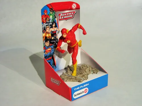 SCHLEICH - The Flash Figur - DC Comics Spielfigur in bunten Farben, neu und originalverpackt – perfekt für Sammler und Fans!