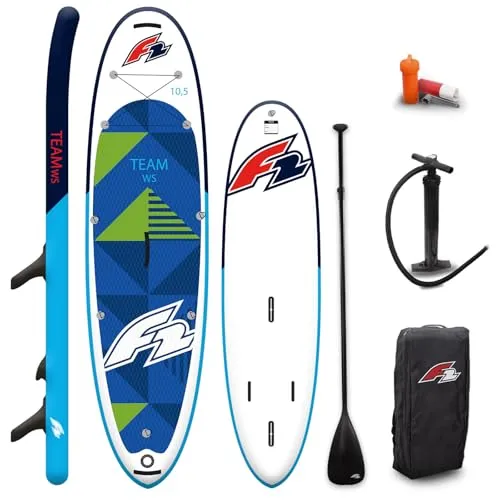 F2 Stand Up Paddle Board Team WS SUP 10'5" Blau Angebot Modell 2024