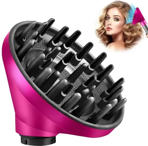 Diffusordüse für Dyson Airwrap Styler – Haardiffusor Zubehör - Praktischer Diffusor für Dyson Airwrap Styler, ideal für das Styling zu Hause oder unterwegs. Er ermöglicht sanften Luftstrom, um Volumen und Glanz zu verleihen – für perfekte Ergebnisse ohne Adapter.