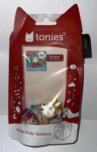 Tonies Bobo feiert Geburtstag Kindergeburtstag Rarität Neu in OVP Tonie Hörfigur