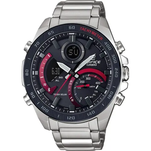 Casio Edifice ECB-900DB-1AER - Bluetooth Connected Armbanduhr - Armbanduhren für Unisex Erwachsene, mit Bluetooth-Funktion und 100 m Wasserdichtigkeit, ideal für Technikliebhaber und aktive Menschen.
