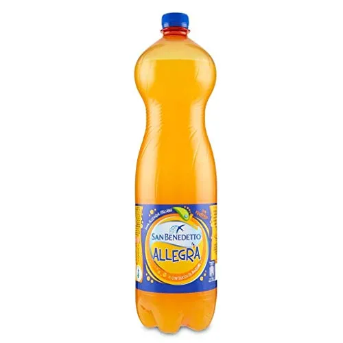 6x San benedetto Aranciata OrangenLimonade orangen PET 1.5 Lt erfrischend