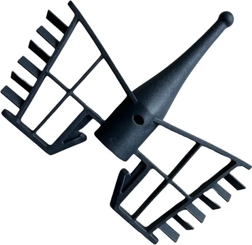 Rühraufsatz Quirl Schmetterling für Monsieur Cuisine Connect + Smart - Schwarz - Kompatibler Rühraufsatz für die Monsieur Cuisine Connect Küchenmaschine. Ideal zum Schlagen von Eischnee und Sahne. Perfekte Ergebnisse dank durchdachtem Design. Qualität für den täglichen Einsatz.