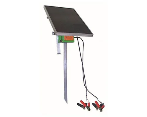 Electra Solar-Set S1510 Weidezaungerät - Solar Weidezaun-Batteriegerät, umweltfreundlich und ideal für die autonome Zaunversorgung im Freien.