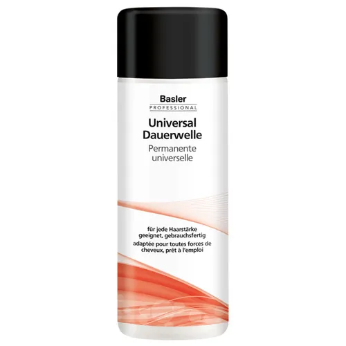 basler Universal Dauerwelle 200 ml - Perfekte Dauerwelle für voluminöse Umformungen, geeignet für alle Haarstärken. Einfache Anwendung mit einer Einwirkzeit von nur 15 Minuten. Ideal für den professionellen Einsatz.