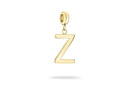 Liebeskind Berlin Charm LJ-1282-P-18 'Z' IP Gold - Italian Style Charms für Damen, aus hochwertigem Edelstahl mit polierter IP Gold-Oberfläche, ideal für individuelle Kombinationen und Geschenke zu jedem Anlass.