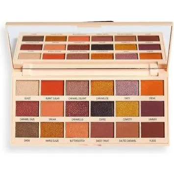 Makeup Revolution Chocolate Carmel Nudes Eye Shadow Palette (Caramel Nudes) (21059180)