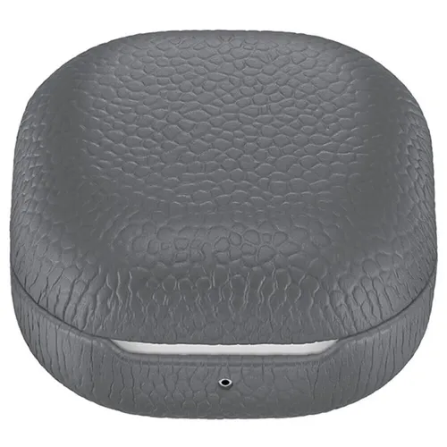 Samsung Leather Cover Galaxy Buds Live / Buds Pro Schutzhülle gray Hülle Elegant