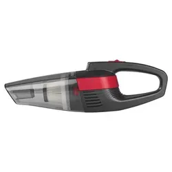 CLEANmaxx Akku-Handstaubsauger 2000 mAh - Autostaubsauger für blitzschnelles Beseitigen von Schmutz, ideal für schwer erreichbare Stellen im Auto, beutellos und leicht, mit USB-Aufladung für bis zu 18 Minuten Einsatz.