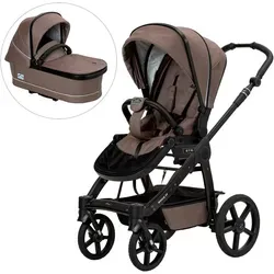 Hartan Kombi-Kinderwagen Rock it GTR Outdoor, (Set), Made in Germany braun