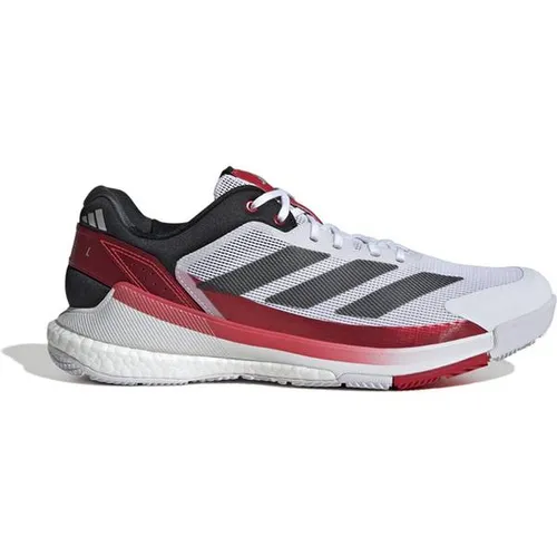 ADIDAS Herren Tennisoutdoorschuhe Crazyquick BOOST Padel-Schuh - Leichter Crazyquick Padel-Schuh von adidas für optimale Performance. Mit stabilisierender Slingframe-Konstruktion und griffiger Außensohle für schnelle Bewegungen. Minimal 20 % recycelte Materialien unterstützen nachhaltige Nutzung.