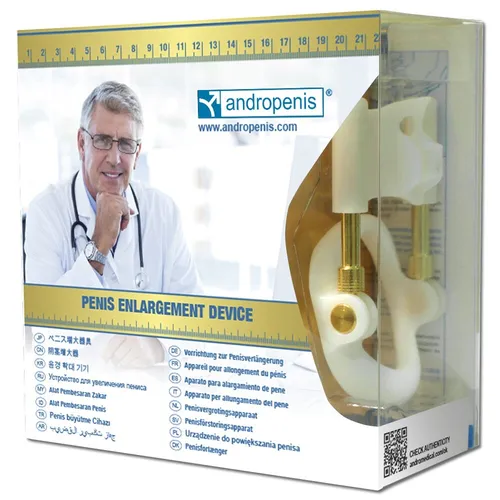 Andropenis Gold, Penis Extender für Penisvergrößerung. Medizinischer Vergrößerer