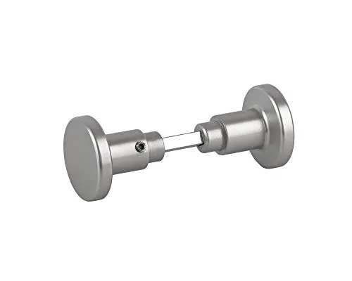 BigDean Aluminium Türgriff Zimmertürknopf silber - Praktischer Zimmertürknauf aus eloxiertem Aluminium – robust und korrosionsbeständig. Einfache Montage mit kürzbarer Vierkantstange. Ideal für beidseitige Türöffnungen und flexible Anpassung.