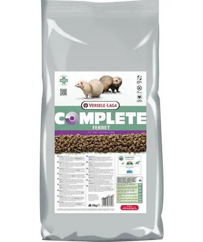 Versele-Laga Complete Ferret Frettchenfutter 10 kg - Hochwertiges Frettchenfutter mit ausgewogenen Nährstoffen, ideal für eine artgerechte Ernährung und vitalen Lebensstil von Frettchen.