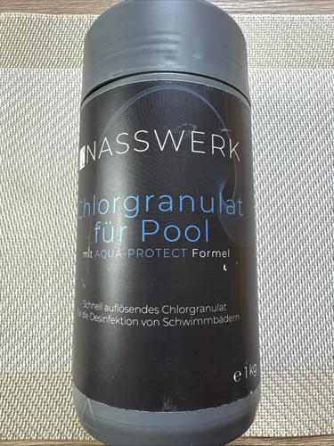 Nasswerk Chlorgranulat für Pool mit Aqua-Protect Formel 1kg  NEU