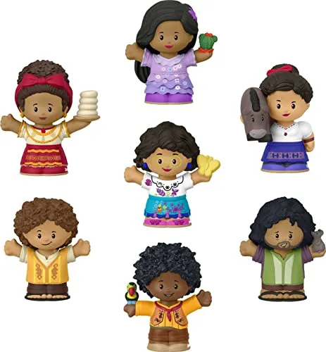 Fisher-Price Little People Toddler Toys Disney Encanto Figuren-Set, 7 Charaktere für Vorschulkinder ab 18 Monaten (Amazon Exclusive)