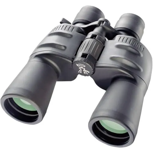 Bresser 7-35x50 Spezial-Zoomar - Porro Zoomfernglas mit Mitteltriebfokussierung, extrem scharfe Bilddarstellung und umfangreichem Zubehör