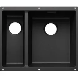 Blanco Subline 340/160-U Anthrazit - 527 813 Granitspüle - Granitspüle in Anthrazit mit Hauptbecken rechts, ideal für Unterschränke ab 60 cm. Robustes Silgranit-Material sorgt für Langlebigkeit und Pflegeleichtigkeit.