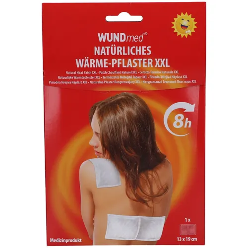 WUNDmed® Wärmepflaster XXL - Effektive Wärme für Wohlbefinden - Das WUNDmed Wärmepflaster XXL bietet langanhaltende Wärme für gezielte Linderung. Ideal für den professionellen Einsatz und zur Unterstützung bei Verspannungen.