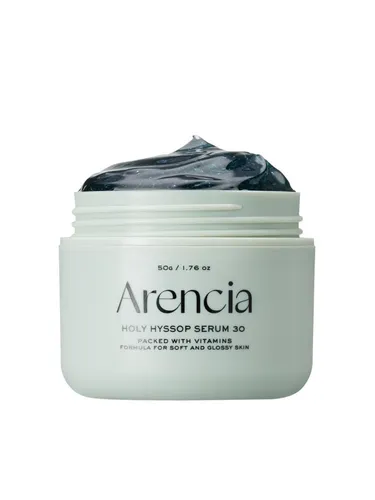 Arencia Holy Hyssop Serum 30 - Anti-Aging-Serum mit 10 % Niacinamid und 30 % Vita-ACE-Komplex, spendet intensive Feuchtigkeit und verfeinert die Poren für ein strahlendes Hautbild.