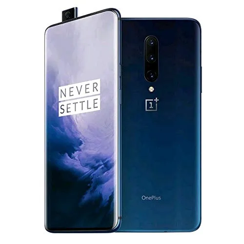 OnePlus 7 Pro Smartphone Nebula Blue (16,9 cm) AMOLED Display 12 GB RAM + 256 GB Speicher, Triple Kamera (48 MP) Pop-up Kamera (16 MP) – Dual SIM Handy