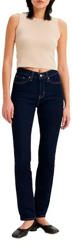 Levi's Damen 312 Shaping Slim Jeans - Figurbetonende Jeans mit integriertem Baucheinsatz, schmeichelndes Design für einen flachen Bauch und optimalen Halt
