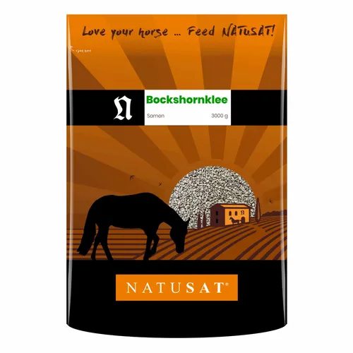 Natusat Bockshornkleesamen 3000 g - pflanzlicher Lebertran, Pferdekräuter