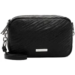 Emily & Noah Damen Umhängetasche Dona schwarz - Die elegante Umhängetasche Dona von Emily & Noah überzeugt durch ihr kompaktes Design und die stilvolle Prägung. Mit verstellbarem Gurt und ausreichend Platz für Essentials ist sie der perfekte Begleiter für jeden Anlass.
