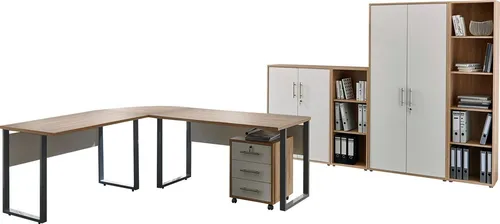 BMG Möbel Büromöbel-Set Tabor Office 4, (Set, 8-tlg)