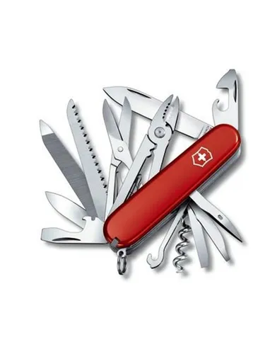 Victorinox Taschenmesser Handyman 1.3773 - Multifunktionales Werkzeug - Küchenwerkzeug mit 24 Funktionen, ideal für Heimwerker; inklusive Zange, Holzmeißel und verschiedene Klingen für höchste Flexibilität.