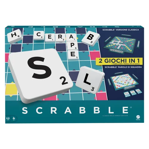 Scrabble Core Refresh (I) (Italienisch, 2 - 4 Spieler) (HXW03)