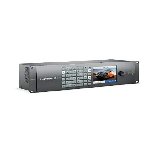 BLACKMAGIC Smart Videohub 40 x 40 12 g Gitter Schaltleistung schwarz