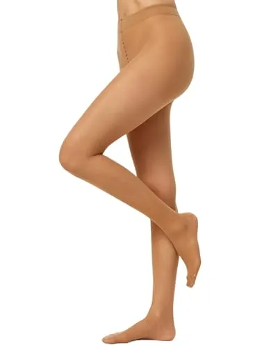 Nur Die Fit in Form 40 DEN Strumpfhose mit starker Stützwirkung - Perfekte Passform und angenehmer Tragekomfort dank Lycra-Fasern. Der breite Komfortbund und das verstärkte Hosenteil garantieren einen optimalen Sitz. Ideal für den täglichen Einsatz, um Ihre Beine zu entlasten.