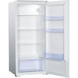 NABO KI 1990 Einbaukühlschrank mit Schlepptür - Integrierbarer Einbaukühlschrank ohne Gefrierteil, ideal für kleine Küchen. Mit weniger als 60 cm Breite und unter 125 cm Höhe passt er perfekt in jede Nische.