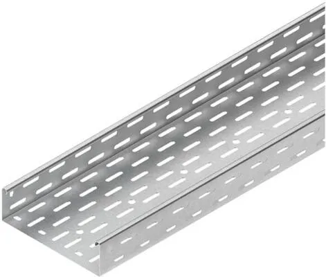 Niedax Kabelrinne 60x100x3000mm, gel. bandverzinkt - Kabelrinne nach DIN EN 61537, ideal für die sichere Kabelverlegung mit durchgehender mittiger Lochperforation zur einfachen Abhängung.