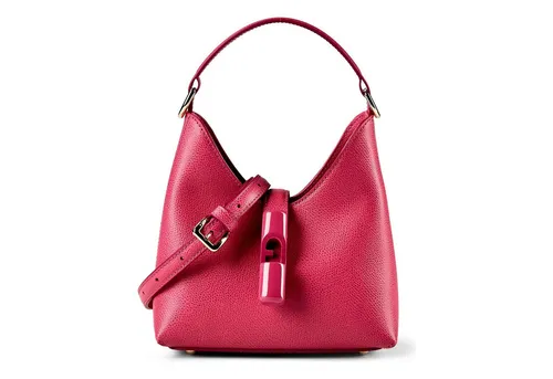 Furla Goccia Mini Bag Handtasche aus Leder in Rosa - Stilvoll und Praktisch - Elegante Furla Goccia Mini Bag aus hochwertigem Leder, 18 cm, ideal für den täglichen Gebrauch und besondere Anlässe. Perfekte Kombination aus Stil und Funktionalität.