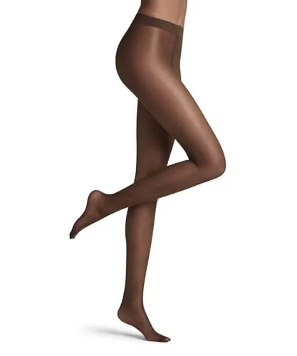 FALKE Damen Strumpfhose Pure Matt 20 DEN W Ti transparent einfarbig 1 Stück, Braun Brenda 5179, M-L