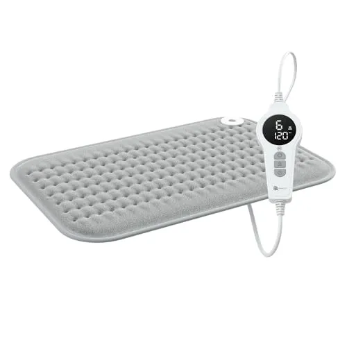 Bringer Infrarot Heizkissen – Tiefenwärme für Rücken, Nacken & Bauch - Heizkissen, 45x30 cm, bietet wohltuende Tiefenwärme mit 6 Temperaturstufen und Überhitzungsschutz. Ideal für Entspannung und Schmerzlinderung.