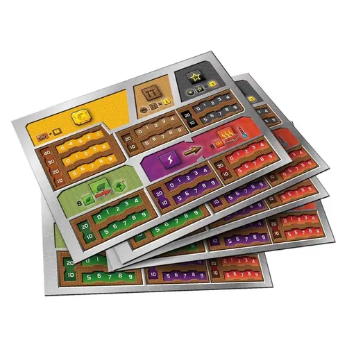 Terraforming Mars - Satz Von 5 Dielen Player Dual Layer Spiel aus Tabelle Ghenos