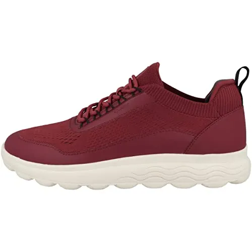 Geox Herren U SPHERICA Sneaker, DK RED, 46 EU