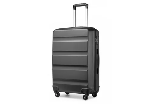 KONO Hartschalen-Trolley Handgepäck – Leichter Reisekoffer mit 4 Rollen - Koffer aus robustem ABS-Material, ideal für Vielreisende. Mit TSA-Zahlenschloss, 360° drehbaren Rollen und ergonomischem Teleskopgriff für höchsten Komfort.
