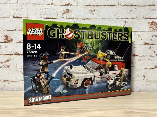 LEGO Ghostbusters: Ecto-1 & 2 (75828) - Neu und OVP - LEGO (R) Komplette Sets & Packs, 556 Teile für spannende Ghostbusters-Abenteuer, ideal für Fans und Sammler von 8-14 Jahren.