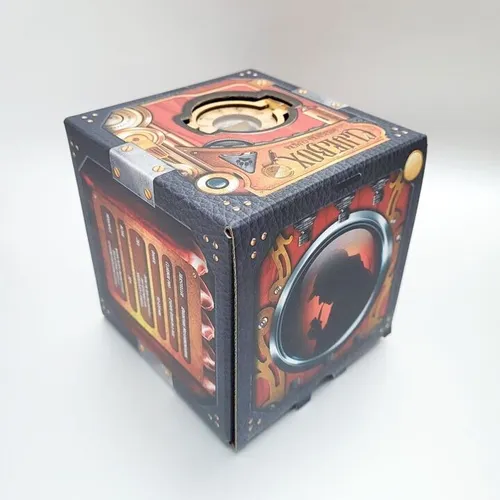 Cluebox Sherlocks Camera - Escape Room in einer Box, handgefertigt aus Naturholz und das perfekte Geschenk für Rätsel-Fans