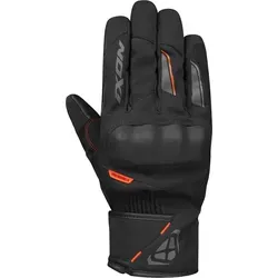 Ixon Pro Russel 2 wasserdichte Winter Motorradhandschuhe, schwarz-orange, Größe M für Männer