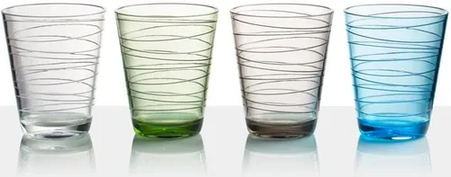 Brunner Onda Trinkglas, 300ml, 4er Set