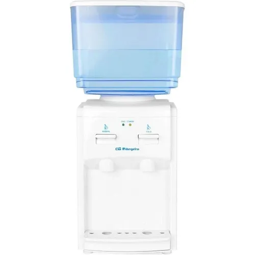 Orbegozo DA 5525 Wasserspender - Kaltes Wasser für jeden Bedarf - Kühler & Wasserspender für Trinkwasser mit 7 Liter Kapazität, ideal für Zuhause oder Büro. Leuchtanzeigen und herausziehbares Tropfenfach sorgen für zusätzlichen Komfort.