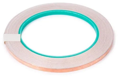 Velleman Kupferfolie, 5 mm breit, selbstklebend, EMI-Abschirmung, 255 °C max., 25 m