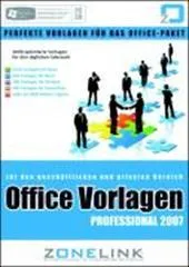 Office Vorlagen Professional 2007, 2 CD-ROMs