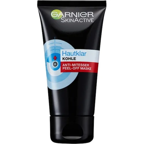 Garnier Peel-Off Maske gegen Mitesser - Gesichtsmasken & Gesichtskuren mit Kohle und Salicylsäure, für verfeinerte Poren und strahlende Haut - ideal zur Bekämpfung von Mitessern in der T-Zone.